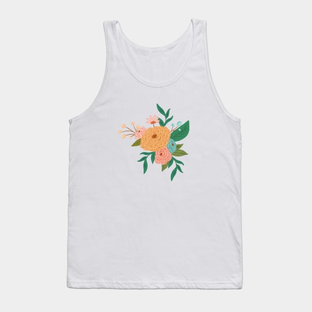 Secret Garden Tank Top by latheandquill